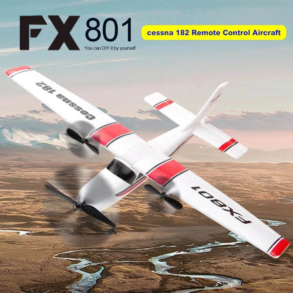 FX801 RC Plane EPP Foam 2.4G 2CH RTF Remote Control Aircraft - ToylandEU