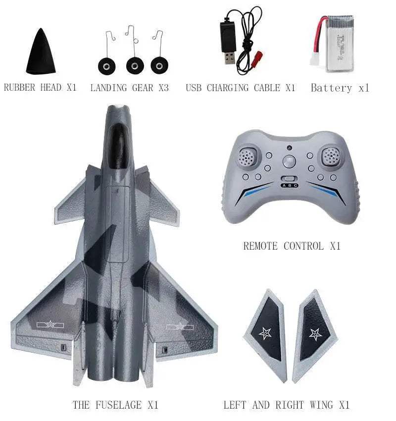  FX9630 RC Plane J20 Fighter Remote Control Airplane -  ToylandEU™