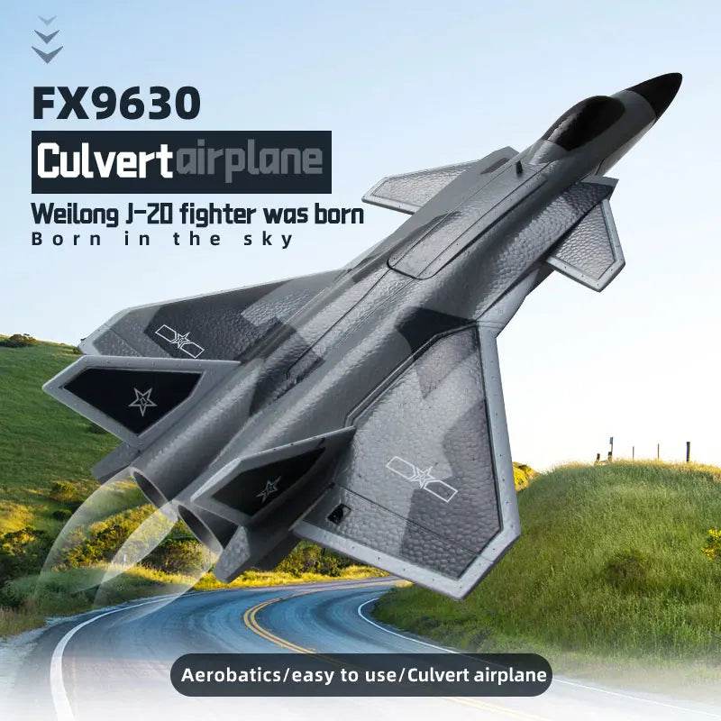 FX9630 RC Plane J20 Fighter Remote Control Airplane Toys - ToylandEU