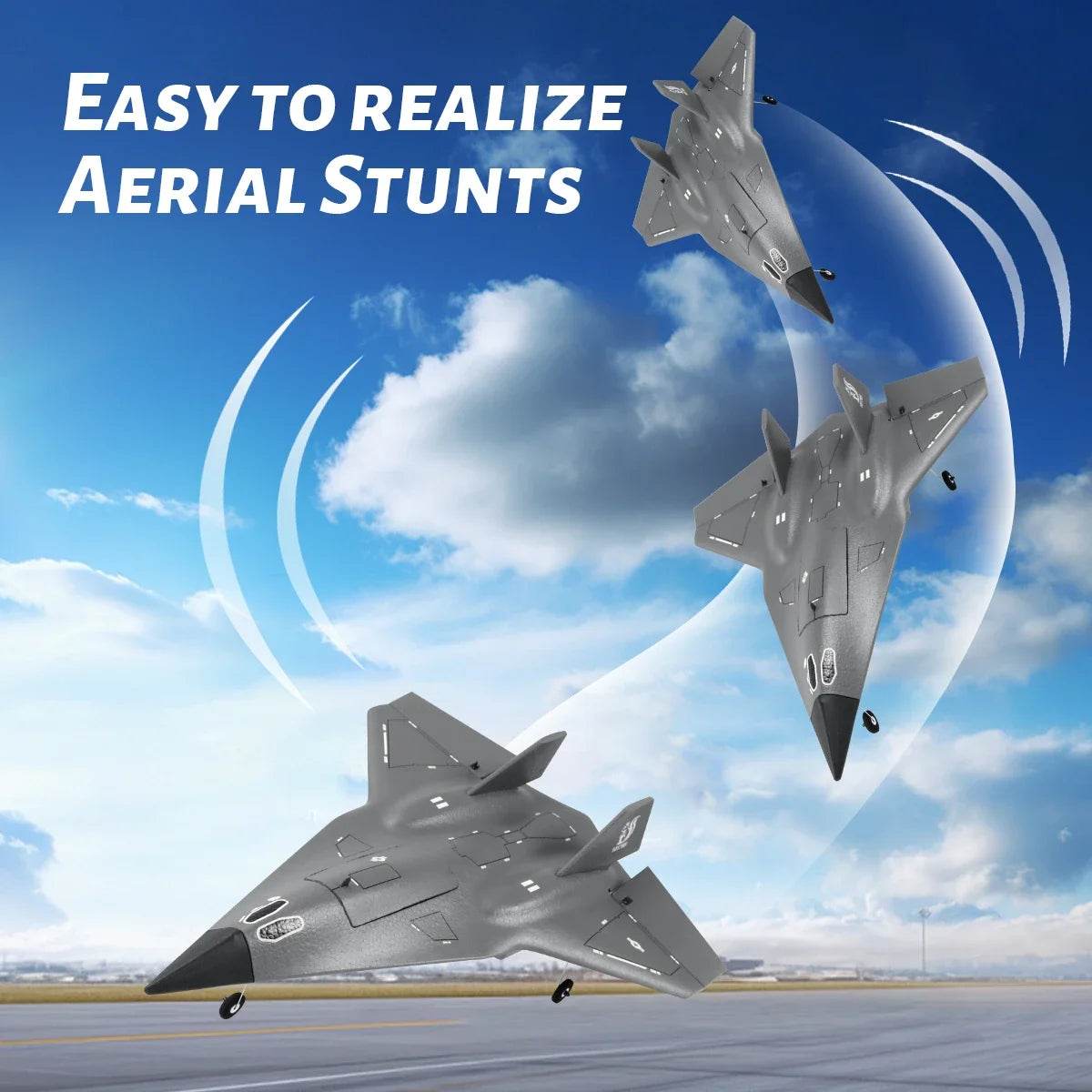 FX9672 with 2Batteries RC Plane 2.4G Remote Control Airplane - ToylandEU