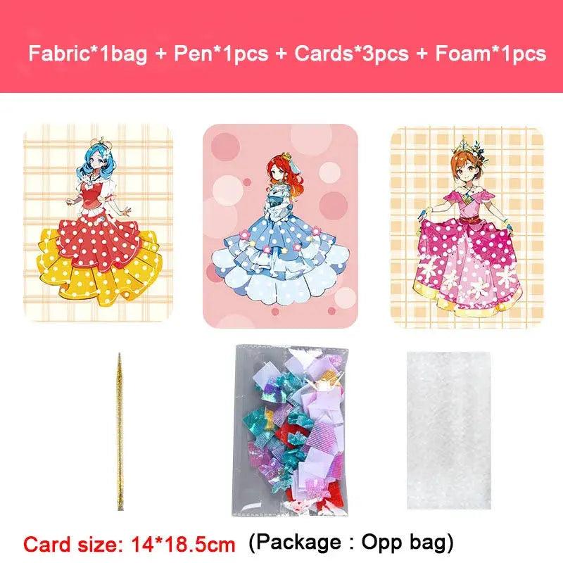  Fabric Art Frenzy Kids Craft Kits CE Certified -  ToylandEU™