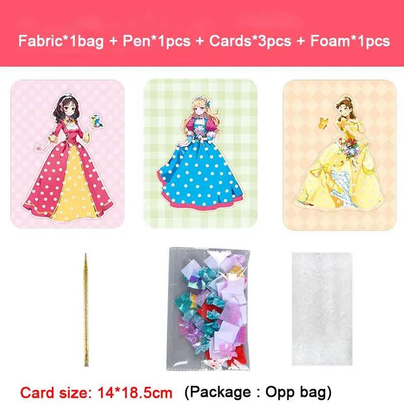  Fabric Art Frenzy Kids Craft Kits CE Certified -  ToylandEU™