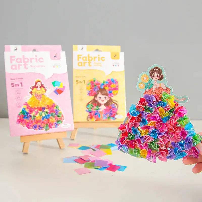  Fabric Art Frenzy Kids Craft Kits CE Certified -  ToylandEU™