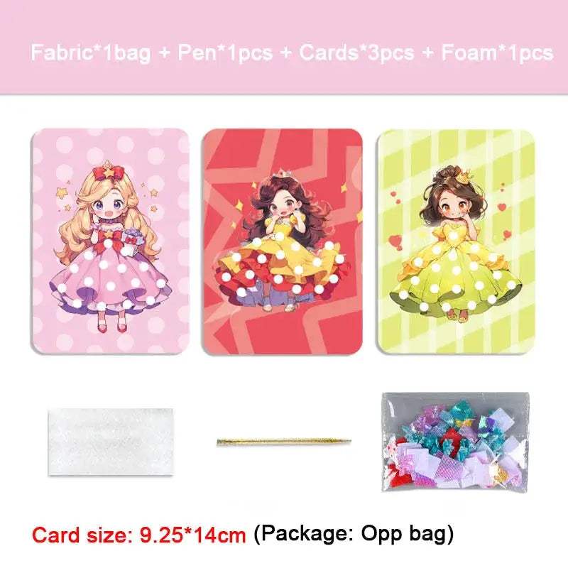  Fabric Art Frenzy Kids Craft Kits CE Certified -  ToylandEU™