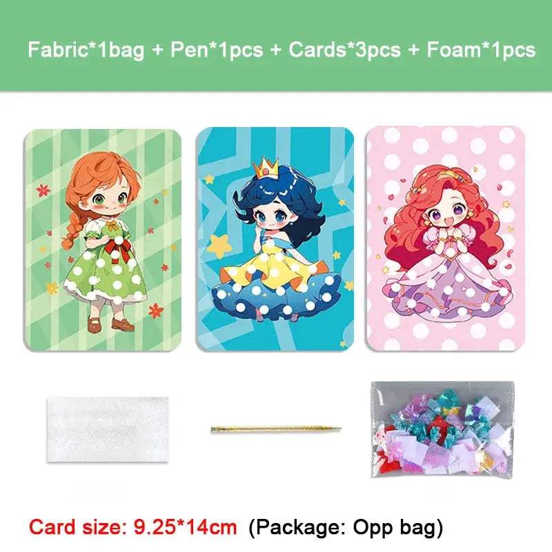  Fabric Art Frenzy Kids Craft Kits CE Certified -  ToylandEU™
