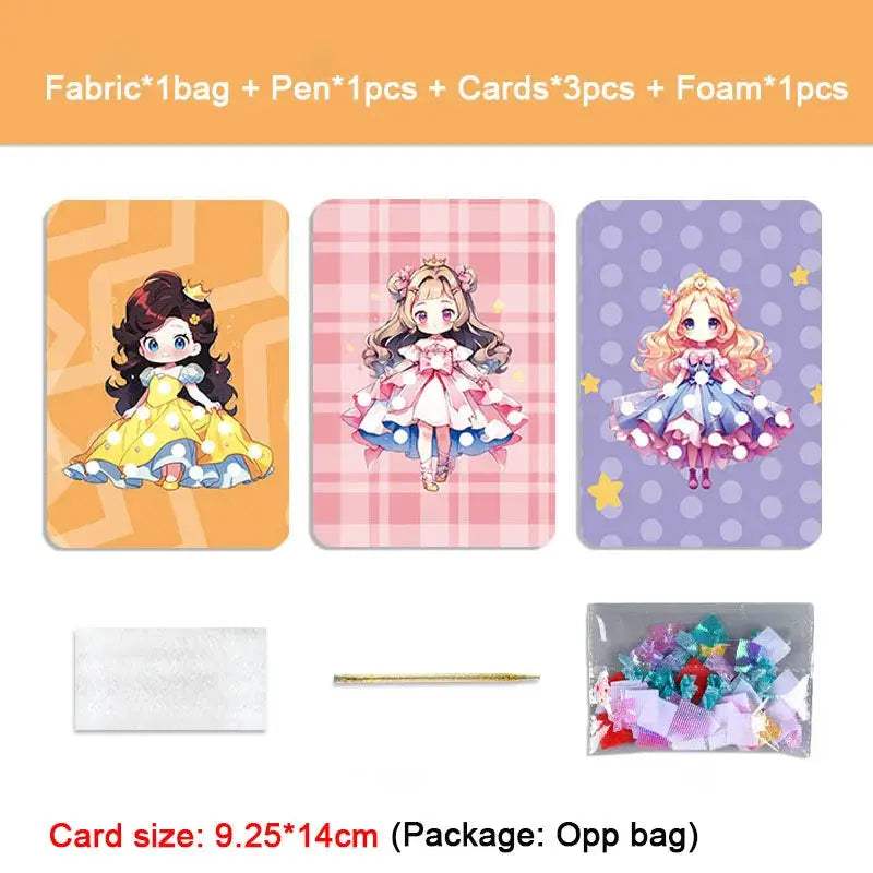  Fabric Art Frenzy Kids Craft Kits CE Certified -  ToylandEU™
