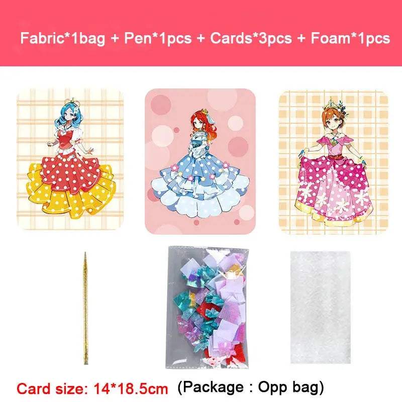  Fabric Art Frenzy Kids Craft Kits CE Certified -  ToylandEU™