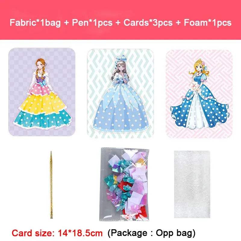  Fabric Art Frenzy Kids Craft Kits CE Certified -  ToylandEU™