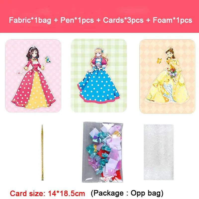  Fabric Art Frenzy Kids Craft Kits CE Certified -  ToylandEU™