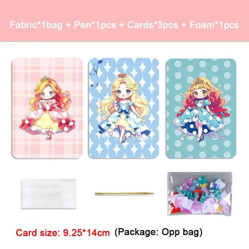  Fabric Art Frenzy Kids Craft Kits CE Certified -  ToylandEU™