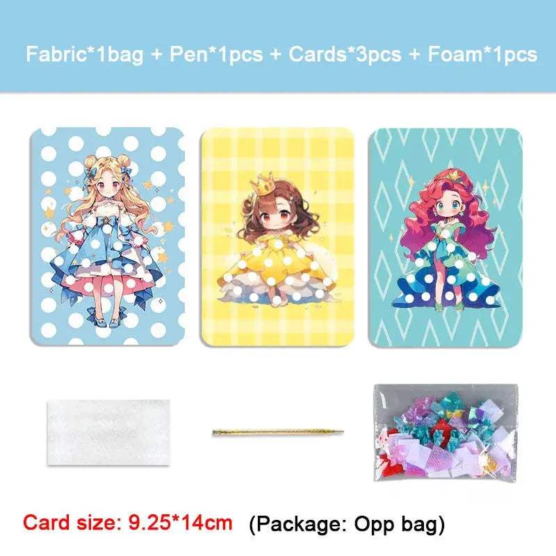  Fabric Art Frenzy Kids Craft Kits CE Certified -  ToylandEU™