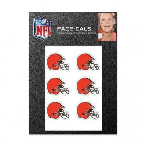  Cleveland Browns Tattoo Face Decals Peel And Stick Wincraft -  ToylandEU™