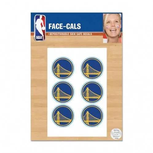  Golden State Warriors Tattoo Face Cals Peel Stick Skin Safe -  ToylandEU™