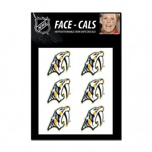  Nashville Predators Tattoo Face Decals Skin Safe Waterless -  ToylandEU™