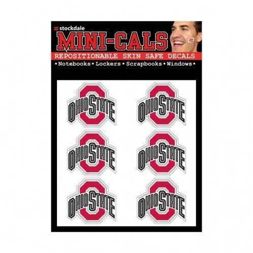  Ohio State Buckeyes Tattoo Face Decals Peel And Stick -  ToylandEU™