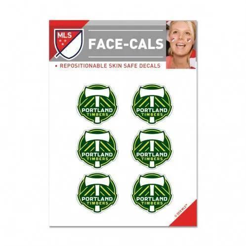  Portland Timbers Face Tattoo Decals Six Skin Safe Waterless -  ToylandEU™