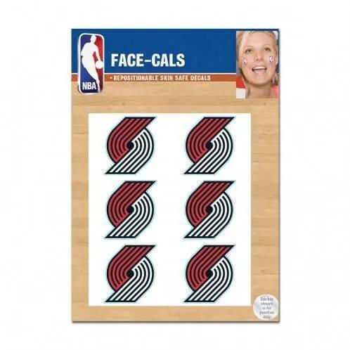  Portland Trail Blazers Tattoo Face Decals Skin Safe -  ToylandEU™