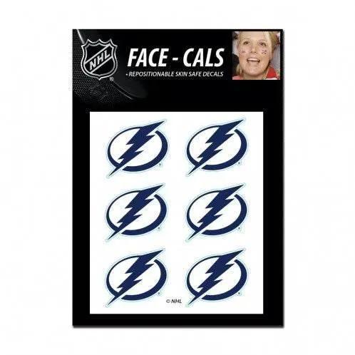  Tampa Bay Lightning Tattoo Face Decals Peel Stick Skin Safe -  ToylandEU™