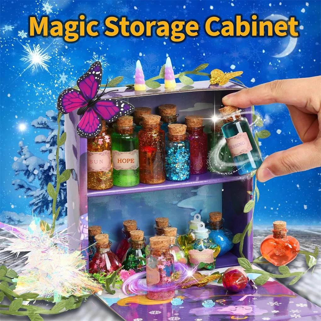 Fairy Magic Potions Kit Kids DIY Witch Glowing Spell Potion - ToylandEU