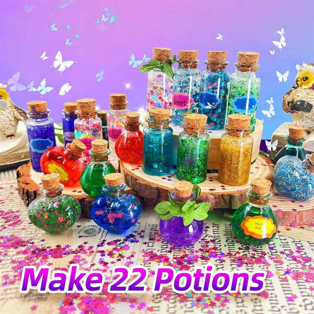 Fairy Magic Potions Kit Kids DIY Witch Glowing Spell Potion - ToylandEU