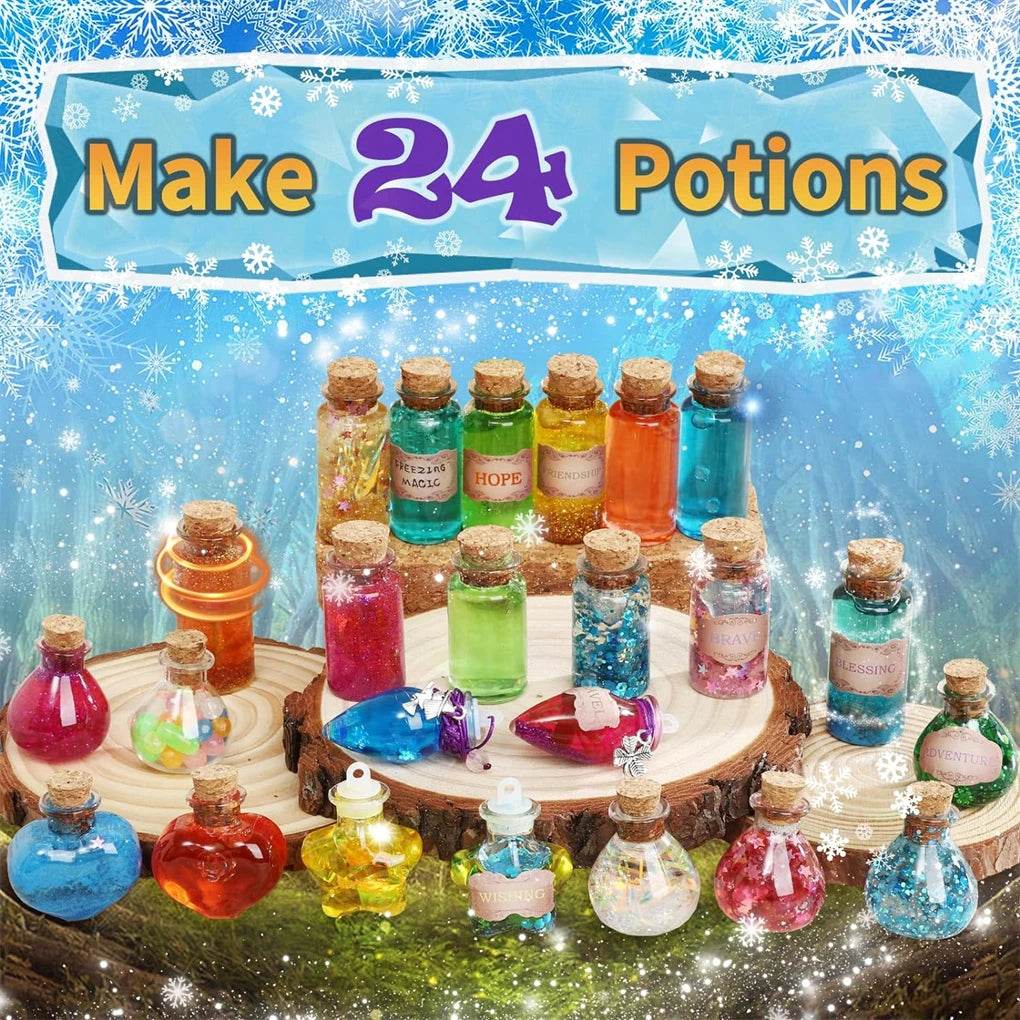 Fairy Magic Potions Kit Kids DIY Witch Glowing Spell Potion - ToylandEU