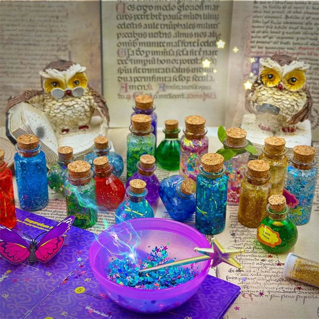 Fairy Magic Potions Kit Kids DIY Witch Glowing Spell Potion - ToylandEU