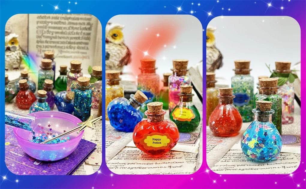Fairy Magic Potions Kit Kids DIY Witch Glowing Spell Potion - ToylandEU