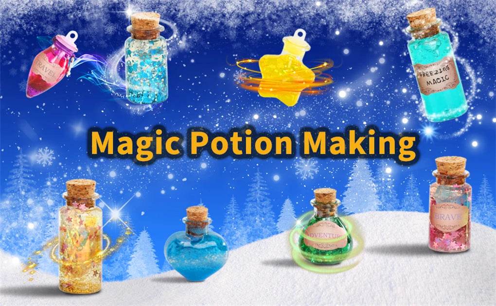 Fairy Magic Potions Kit Kids DIY Witch Glowing Spell Potion - ToylandEU