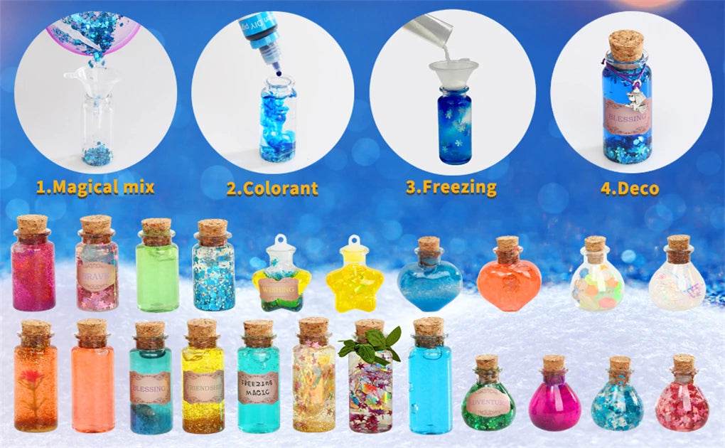 Fairy Magic Potions Kit Kids DIY Witch Glowing Spell Potion - ToylandEU