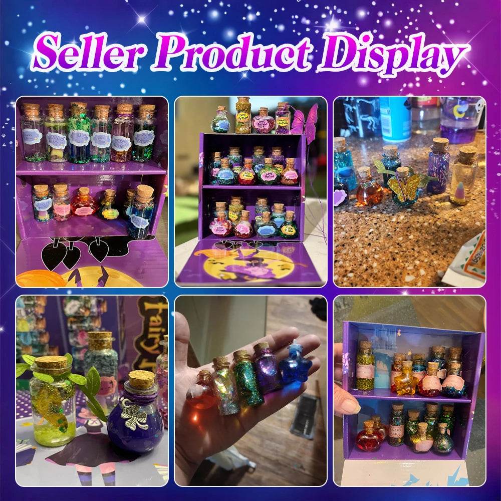 Fairy Magic Potions Kit Kids DIY Witch Glowing Spell Potion - ToylandEU