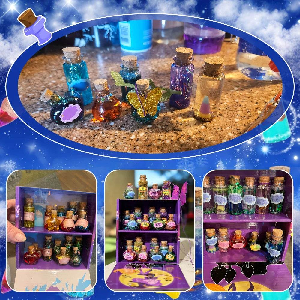 Fairy Magic Potions Kit Kids DIY Witch Glowing Spell Potion - ToylandEU