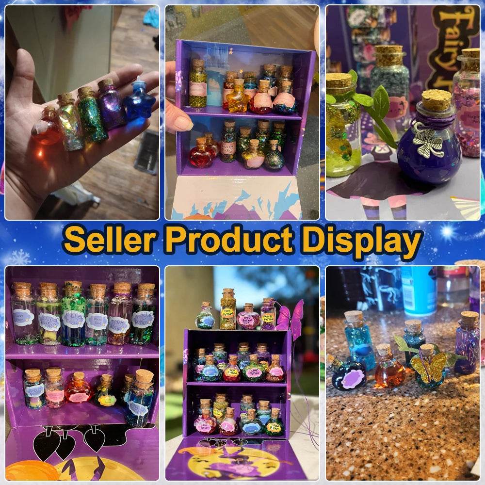 Fairy Magic Potions Kit Kids DIY Witch Glowing Spell Potion - ToylandEU