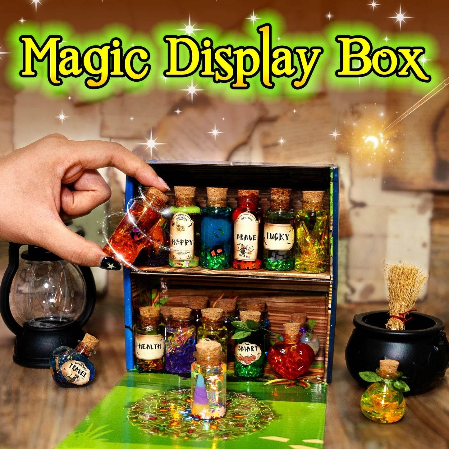 Fairy Magic Potions Kit Kids DIY Witch Glowing Spell Potion - ToylandEU