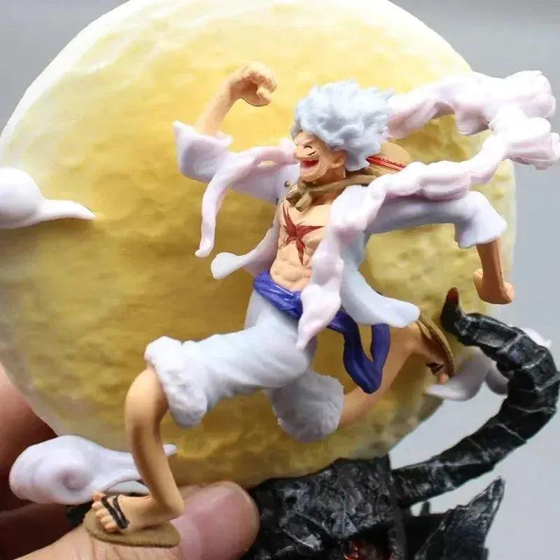  Fairy Nika Monkey D Luffy Anime Figure, One Piece Action Figurines Gear 5 With Moon 14 CM -  ToylandEU™