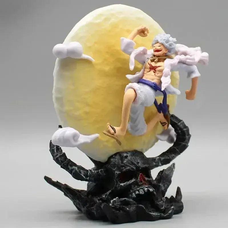  Fairy Nika Monkey D Luffy Anime Figure, One Piece Action Figurines Gear 5 With Moon 14 CM -  ToylandEU™