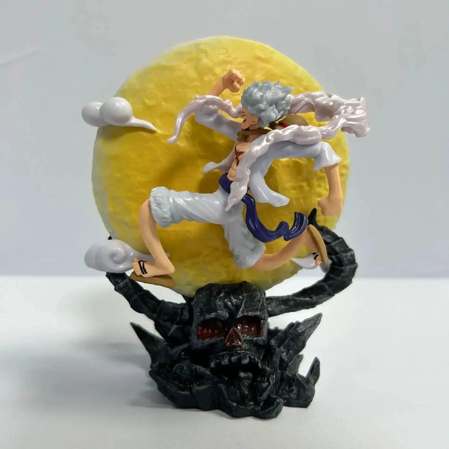  Fairy Nika Monkey D Luffy Anime Figure, One Piece Action Figurines Gear 5 With Moon 14 CM -  ToylandEU™