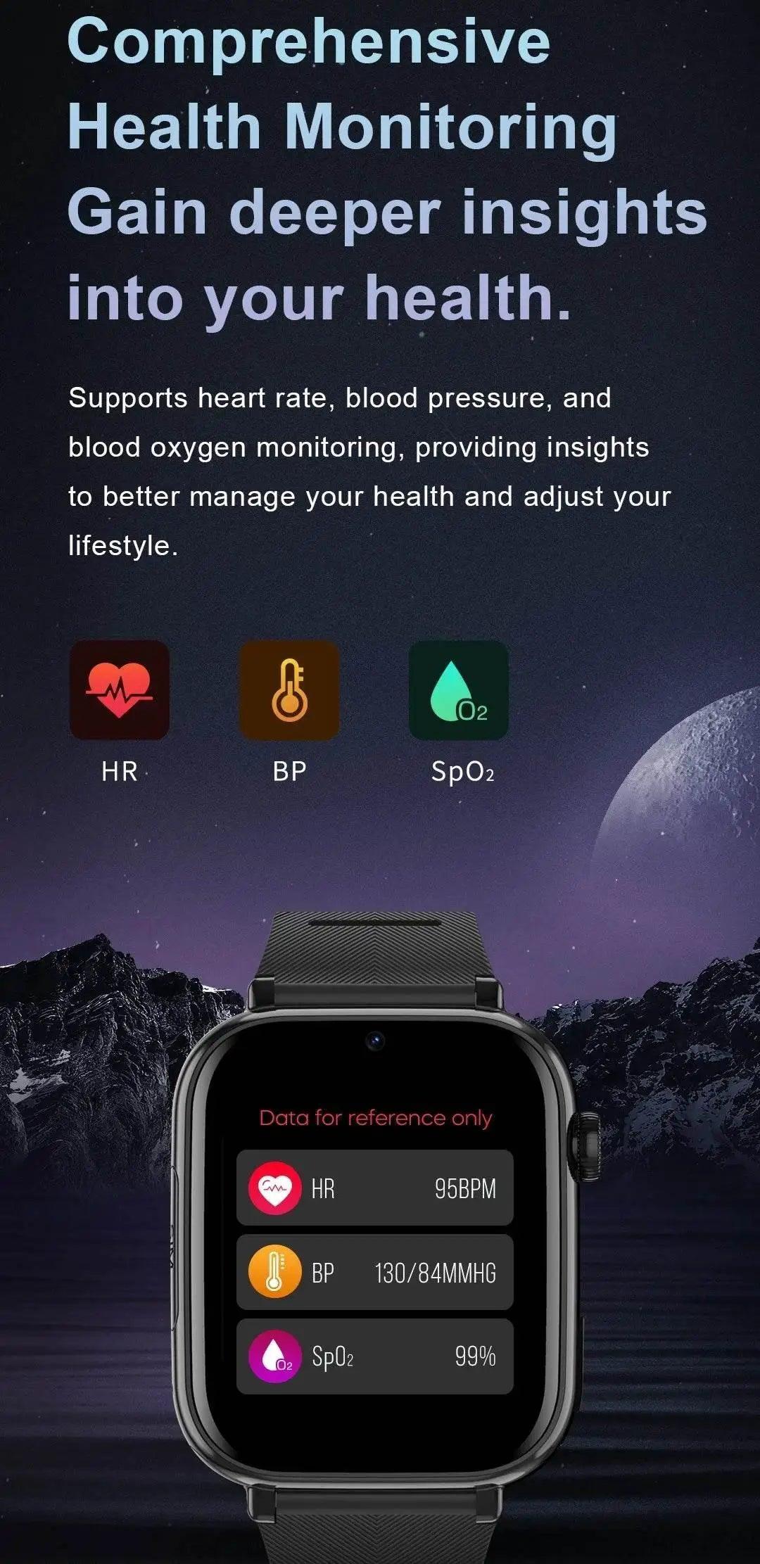  Fall Detection Watch SOS Watch GPS 4G for Seniors D1 -  ToylandEU™