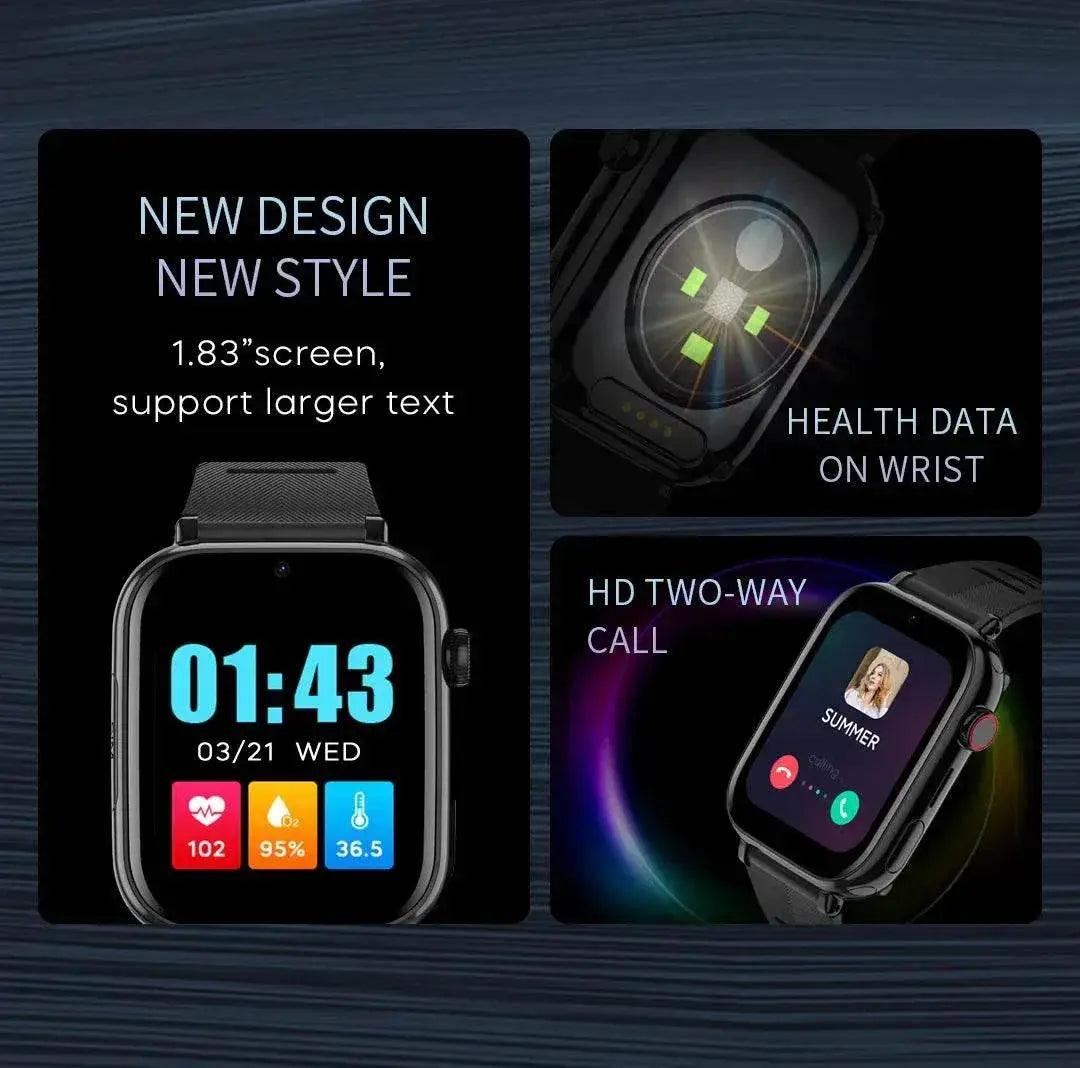  Fall Detection Watch SOS Watch GPS 4G for Seniors D1 -  ToylandEU™