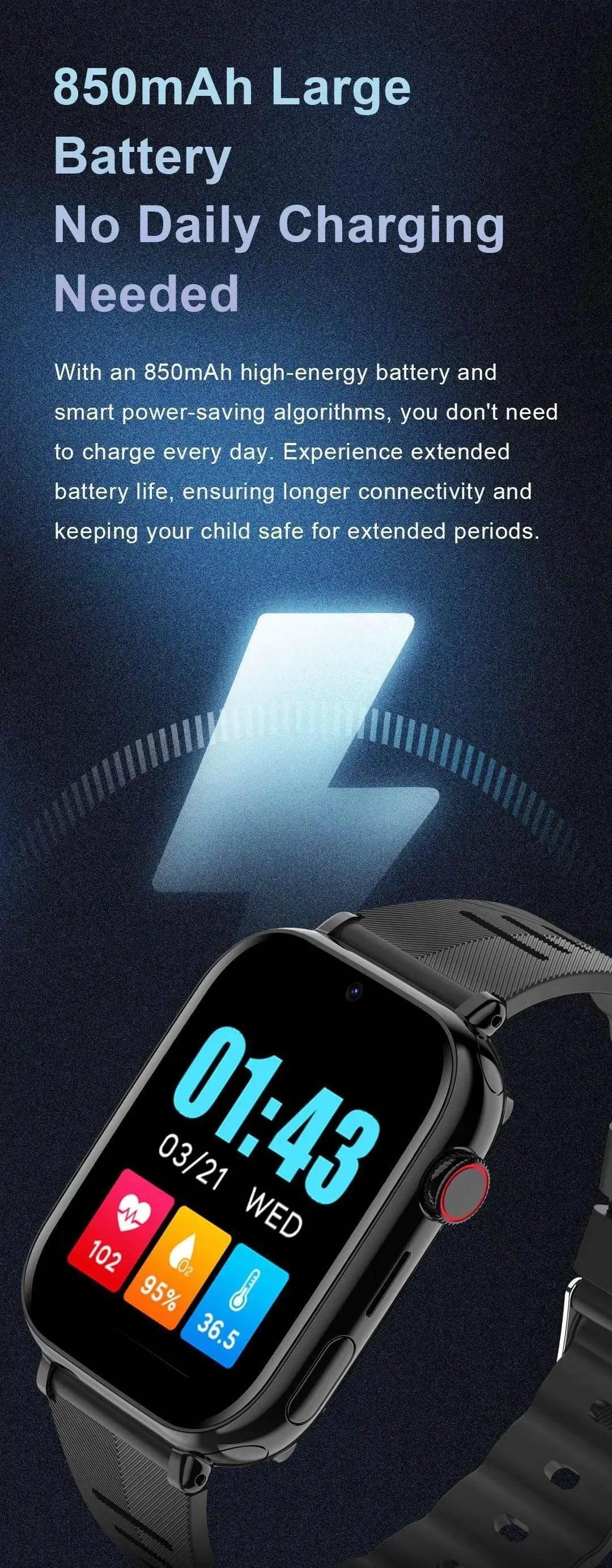  Fall Detection Watch SOS Watch GPS 4G for Seniors D1 -  ToylandEU™