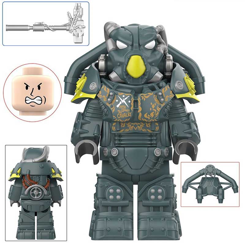 Fallout Minifigure | Brick Compatible Kit | Toylandeu™
