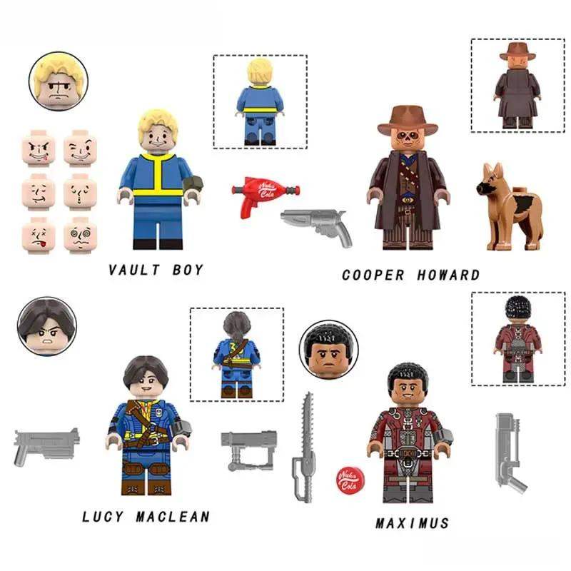  Fallout Minifigures Set Of 4 Lego Compatible Premium Figures -  ToylandEU™