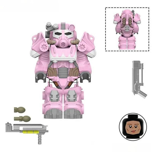  Fallout T60 Power Armor Lego Minifigures Custom video Game Toys 2-6 -  ToylandEU™