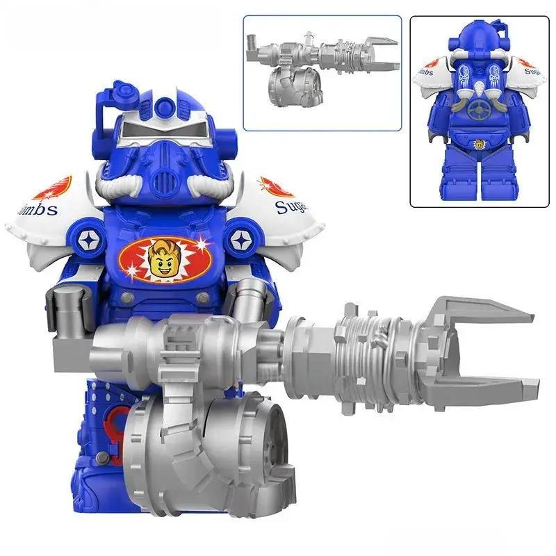  Fallout t-51 Power Armor Lego Minifigures Custom video Game Toys Set 4-5 -  ToylandEU™