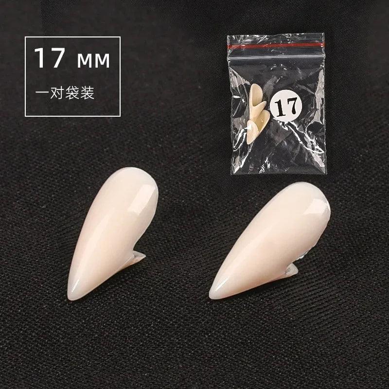 False Vampire Teeth | 5 Premium Resin Pairs | Toylandeu™