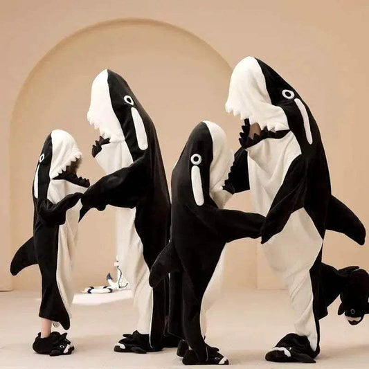 Family-Friendly Shark Costume Pajamas - Fun Cosplay Sleepwear for All - ToylandEU