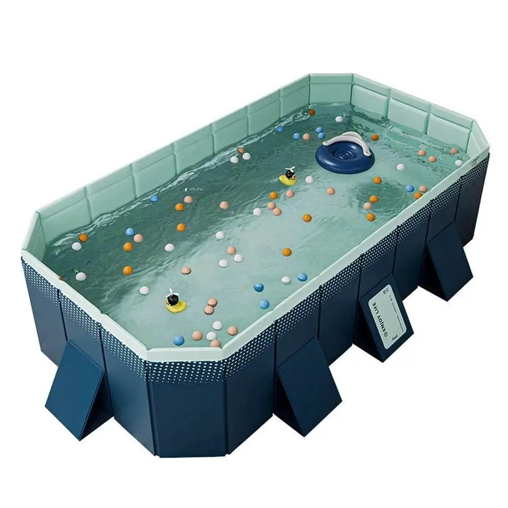  Family Pool – Foldable Non-Inflatable Design for Summer Fun -  ToylandEU™