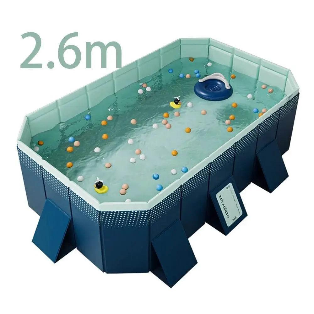  Family Pool – Foldable Non-Inflatable Design for Summer Fun -  ToylandEU™