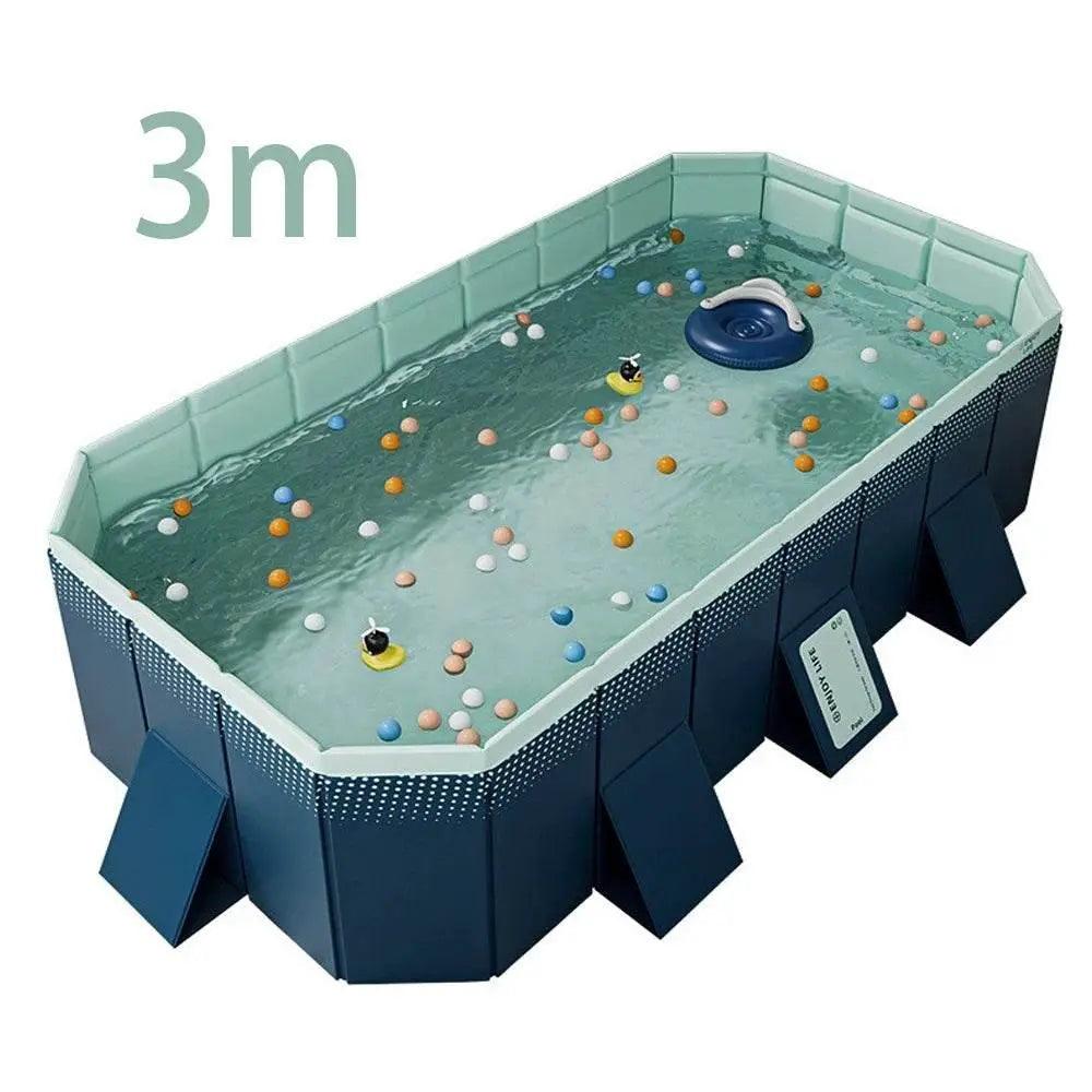  Family Pool – Foldable Non-Inflatable Design for Summer Fun -  ToylandEU™
