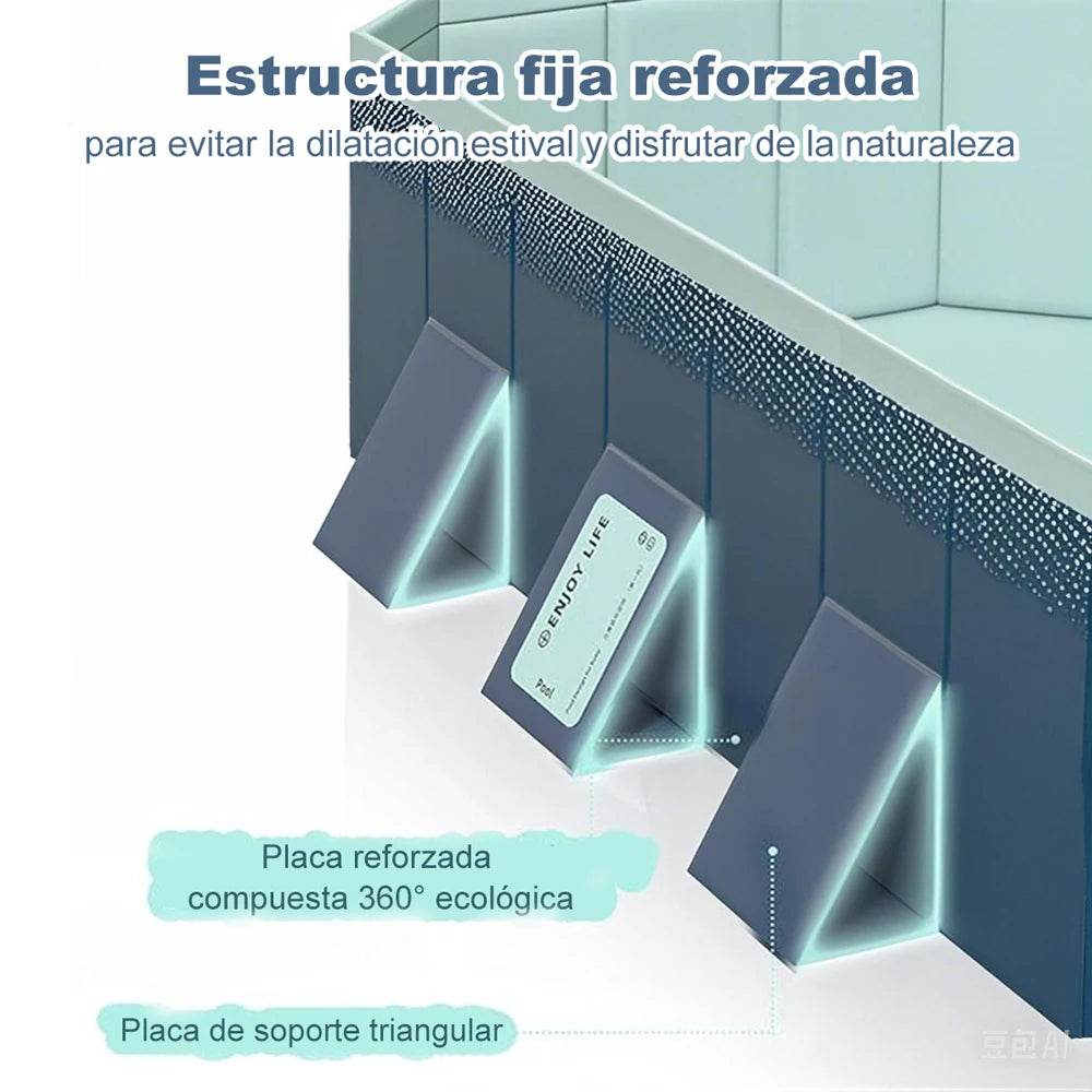 Family Pool – Foldable Non-Inflatable Design for Summer Fun - ToylandEU