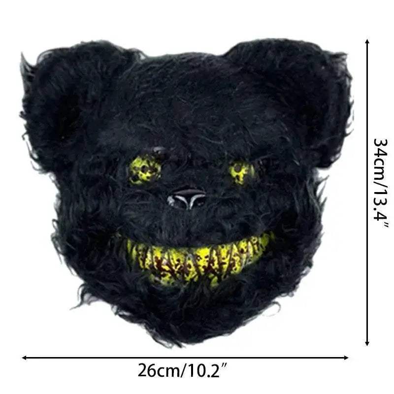  Fancy Halloween Mask Party Stage Scary Bear Rabbit Cartoon Cosplay Face Head Cover Carnival Costume Props Dance Masquerade Mask -  ToylandEU™